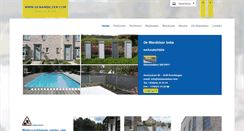 Desktop Screenshot of dewandeleer.com